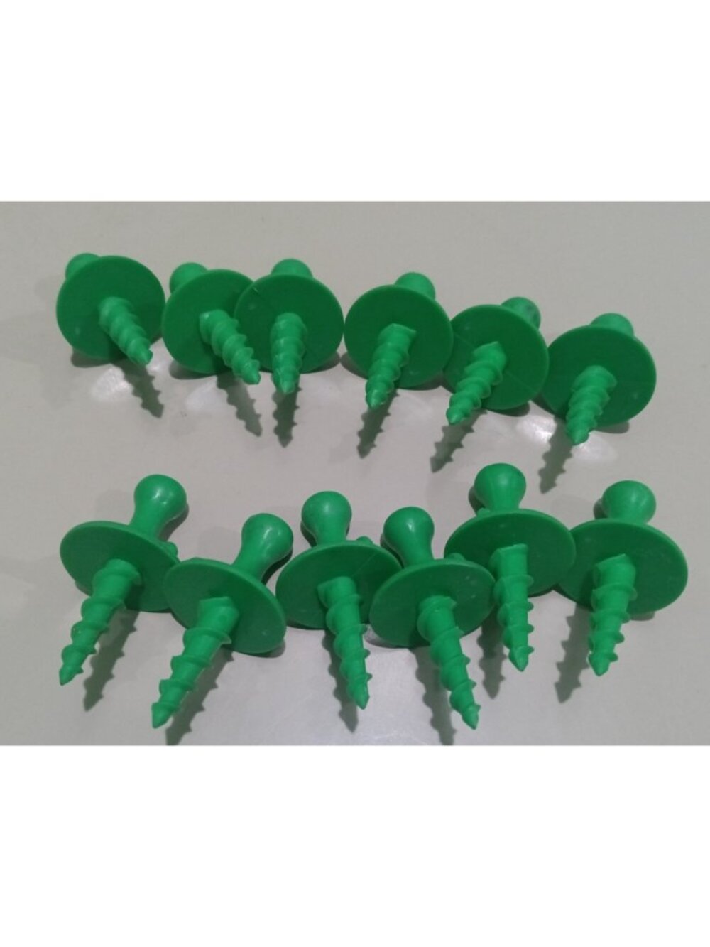 Pampered Chef Retired Cob Nob Corn Cob Holders Grn #2455 Plastic Set Of 12